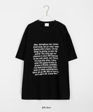 Kojo Lettering Over Short Sleeve Tee