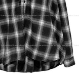 Kitsch hooded balloon check shirt