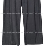 (UNISEX) Weight One Pin Tuck Wide Slacks