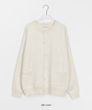 [unisex] Pokinin pocket over knit cardigan