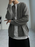 Cash Loose Round Cardigan