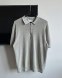 Venice half-zip collar knit