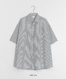 [unisex] Ayont Summer Over Short Sleeve Shirt