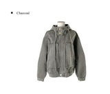 Coron Pigment Over Hood Jacket