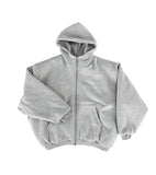 (unisex) Overfit padded hooded zip-up