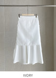 Jayer Slit Back Banding Skirt