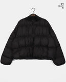 Sipek shirring quilting short padding