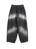 Rat Balloon Washing Denim Pants