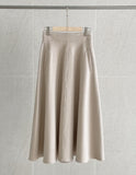 Milo Brushed Flare Long Skirt