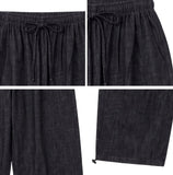 Ed Linen Wide Banding Denim