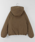 [unisex] Hento Overfit Matte Hood Puffer Padding