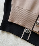 Danish Color Matching Puff Knit