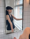 Pinstriped Halter Shirt