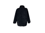 Rodin Fluffy Fur Wool Half Coat