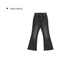 Botu Slim Washing Denim Bootcut Pants