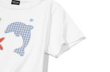 Dolphin Pop Crop Short Sleeve Tee