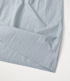 Whith Lining In Skirt Banding Rustling Nylon Pintuck Long Skirt