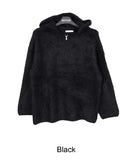 Terry Half Zip Hoodie