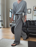Hush long wide half banding slacks