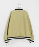 [unisex] Toemin Nylon Over Varsity Jumper
