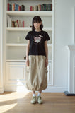 Miyucat Crop Short Sleeve Tee