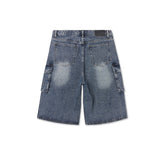 Vint Cargo Bermuda Denim Pants