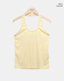 Roden Pearl Button Dot Halter Sleeveless