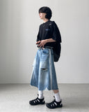 Pike Track Bermuda Denim