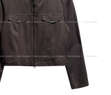 Liberal Crop Two-Way Biker Jacket