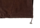 Rihan Color Matching High Neck Hood Fleece Zip-Up