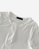 Slit Tencel Long Sleeve