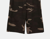 Zerb Camo Banding Pocket Wide-Fit Training Long Pants