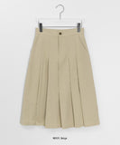 Nekomi Pleated Midi Skirt