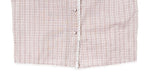 Larsen Flower Check Strap Lace Short Sleeve Shirt