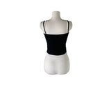 Molan Color Matching Layered Button Cap Sleeveless