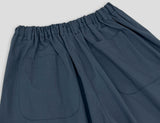 Lebec Cotton Half Banding Wide Pants