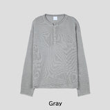 Aerin See-through Henley Neck Knit