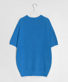 [unisex] Horton Summer Boucle Round Short Sleeve Knit