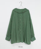 Miltu Summer See-through Hood Shirt