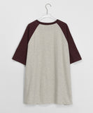 [unisex] Momoku color matching printing over short sleeve tee