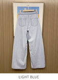 Andy Pintuck Wide Denim Pants