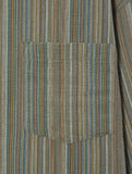 Vivid striped loose fit shirt