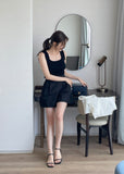 Chino Pin Tuck Short Cotton Pants