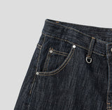 Dove raw fabric balloon wide pants