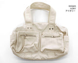 Tatoo nylon two-pocket shoulder bag