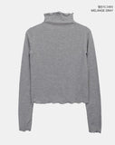Ledan Turtleneck Layered Long Sleeve T-Shirt