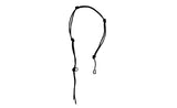Most leather knot necklace