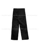 Breeze one-tuck cotton wide pants