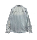 Icy Western Pocket Denim Shirt
