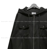 Kuro Trucker Hooded Jacket